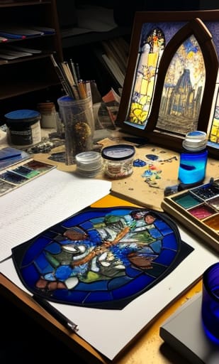 Painted Glass Heritage Skills: Stained Leaded Glass